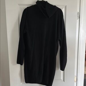 GAP Black Long Sleeve Dress